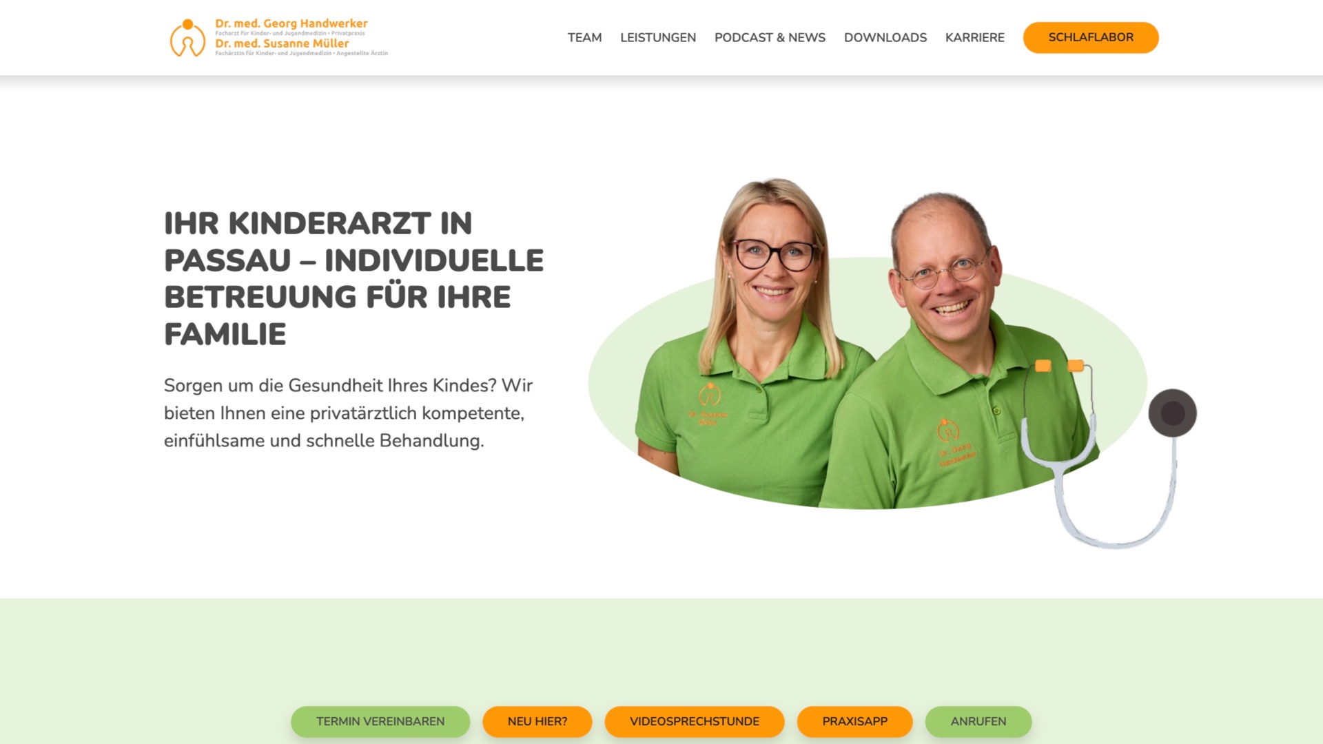 Website von Dr. Handwerker