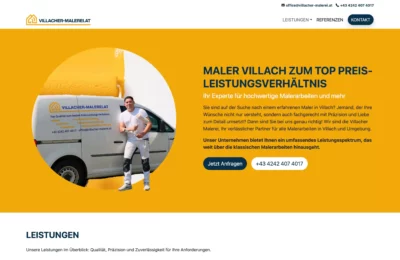 Foto Startseite von der Villacher-Malerei